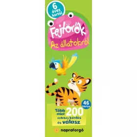 Fejtörők - Az állatokról - 6 éves kortól