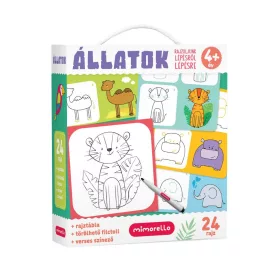 Állatok - Rajzoljunk lépésrol lépésre