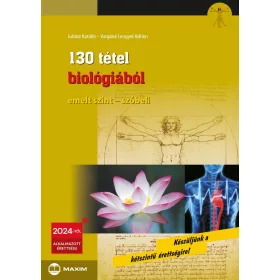   130 tétel biológiából (emelt szint - szóbeli) - 2024-től érvényes