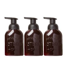 Borostyán színű habzókézmosó-adagoló – 3 db