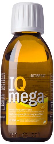 IQ Mega™ Táplálékkiegészítő omega-3 zsírsavakkal és narancshéjolajjal