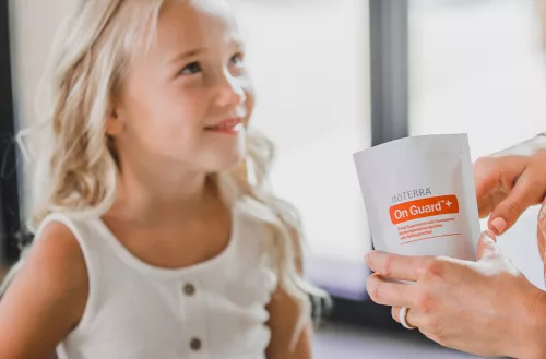 On Guard™+ rágótabletta Táplálékkiegészítő édesítőszerekkel